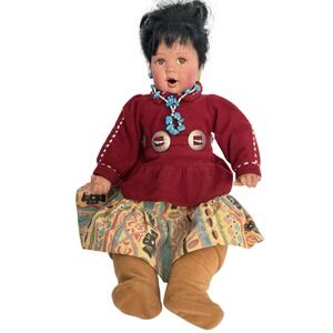 1995 Perillo‎ Artaffects American Indian Doll "Gentle Flowers"
